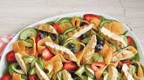 Ribboned Melon & Chicken Salad Ribboned Melon & Chicken Salad