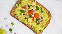 Tuna Avocado Tostadas Tuna Avocado Tostadas
