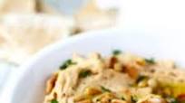 Chipotle Hummus with Roasted Pine Nuts Chipotle Hummus with Roasted Pine Nuts
