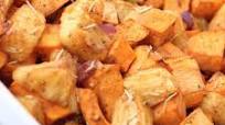 BAKED SWEET POTATO AND PINEAPPLE SIDE BAKED SWEET POTATO AND PINEAPPLE SIDE