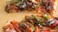 Spicy Italian Sausage and Peppers Pizza Spicy Italian Sausage and Peppers Pizza