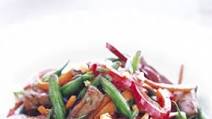 Pork Stir-Fry with Green Beans and Peanuts Pork Stir-Fry with Green Beans and Peanuts