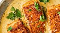 Easy Creamy Cajun Salmon Easy Creamy Cajun Salmon