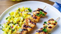 Honey-Lime Grilled Chicken Skewers Honey-Lime Grilled Chicken Skewers