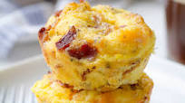 Cheesy Bacon Egg Muffins Cheesy Bacon Egg Muffins