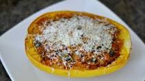 Stuffed Spaghetti Squash with Italian Sausage and Veggies Stuffed Spaghetti Squash with Italian Sausage and Veggies