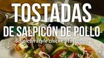 Tostadas de Salpicón de Pollo Tostadas de Salpicón de Pollo
