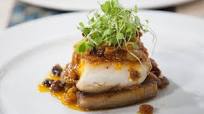 Brazilian Grouper with Bananas and Achiote Sauce recipe Brazilian Grouper with Bananas and Achiote Sauce recipe