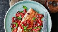 Trout with tomato sauce Trout with tomato sauce