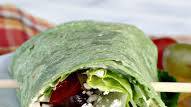 Greek Salad Wraps Greek Salad Wraps