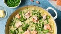 Fresh salmon risotto Fresh salmon risotto