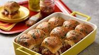 Baked BBQ Chili Cheeseburger Sliders Baked BBQ Chili Cheeseburger Sliders