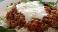 Beef Mince Curry and Vegetables with Spinach Beef Mince Curry and Vegetables with Spinach