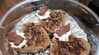 Instant Pot® Mini Heart-Shaped Chocolate Cheesecakes Instant Pot® Mini Heart-Shaped Chocolate Cheesecakes