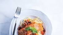 Skillet Salmon Over Arrabbiata Pasta Recipe Skillet Salmon Over Arrabbiata Pasta Recipe