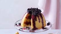 Steven’s Lemon & Blackcurrant Drizzle Steamed Pudding Steven’s Lemon & Blackcurrant Drizzle Steamed Pudding