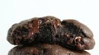 Dark Double Chocolate Cookies Dark Double Chocolate Cookies