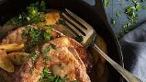Pork Chops with Apples and Cider Pan Sauce Pork Chops with Apples and Cider Pan Sauce