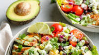 Healthy Southwest Chicken Taco Salad Healthy Southwest Chicken Taco Salad