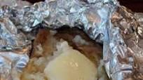 Campfire Baked Potatoes Campfire Baked Potatoes