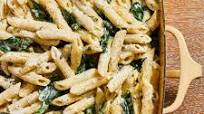 Baked Spinach & Feta Pasta Baked Spinach & Feta Pasta