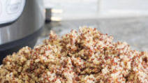 One Minute Pressure Cooker Quinoa - Perfect Every Single Time! One Minute Pressure Cooker Quinoa - Perfect Every Single Time!