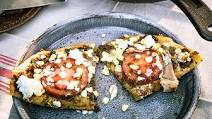 Stovetop skillet pizza Stovetop skillet pizza