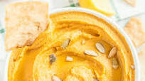 Autumn Pumpkin Hummus Autumn Pumpkin Hummus