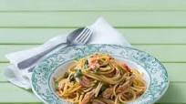 Smoked trout pasta with lemon and capers Smoked trout pasta with lemon and capers
