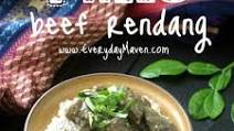 {Paleo} Beef Rendang {Paleo} Beef Rendang