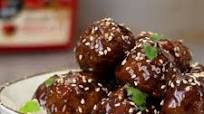 Albóndigas en Salsa Barbacoa Coreana Albóndigas en Salsa Barbacoa Coreana
