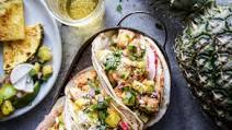 Al Pastor Chicken Tacos with Grilled Pineapple Salsa Al Pastor Chicken Tacos with Grilled Pineapple Salsa