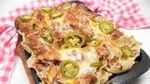 Easy Nachos with Refried Beans Easy Nachos with Refried Beans
