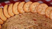 RITZ White Pizza Meatball Dip, created by Lombardi's Pizza RITZ White Pizza Meatball Dip, created by Lombardi's Pizza