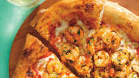 Pizza With Shrimp Fra Diavolo Pizza With Shrimp Fra Diavolo