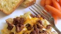 Beefy Sour Cream Noodle Casserole Beefy Sour Cream Noodle Casserole
