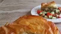 Greek Style Feta & Spinach Spanakopita Pie Greek Style Feta & Spinach Spanakopita Pie