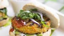 Carrot & sesame burgers Carrot & sesame burgers