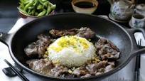 Pepper Lunch Steak and Rice Sizzle