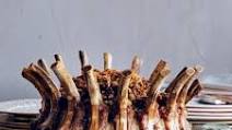 Crown Roast of Pork with Onion and Bread-Crumb Stuffing Crown Roast of Pork with Onion and Bread-Crumb Stuffing
