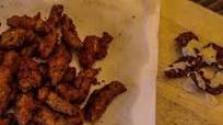 Fried Venison Heart with Spicy Garlic Ranch Fried Venison Heart with Spicy Garlic Ranch
