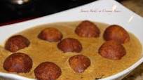 Malai Kofta with Gulab jamun mix Malai Kofta with Gulab jamun mix