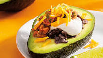 4-Layer Stuffed Avocado 4-Layer Stuffed Avocado
