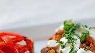 Duo 'nduja bruschetta Duo 'nduja bruschetta