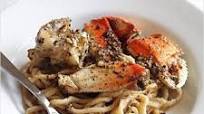Crustacean-inspired Garlic Noodles and Roasted Crab Crustacean-inspired Garlic Noodles and Roasted Crab