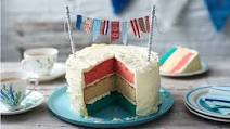Bunting cake Bunting cake