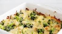 Cheesy Chicken and Broccoli Spaghetti Squash Bake Cheesy Chicken and Broccoli Spaghetti Squash Bake