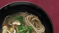 Soba Soup with Spinach Soba Soup with Spinach