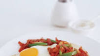 Huevos Rancheros with Spicy Ham Sofrito Huevos Rancheros with Spicy Ham Sofrito