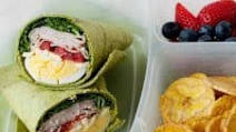 Healthy Wraps for School Lunch + Turkey Hummus Wrap Healthy Wraps for School Lunch + Turkey Hummus Wrap